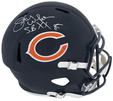 Otis Wilson Signed Bears Riddell Full Size Speed Rep Helmet w/SB XX 85 -(SS COA)