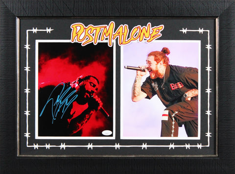Post Malone Authentic Signed 8x10 Framed Photo Autographed JSA #CB46197