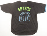 Jonathan Aranda Signed Tampa Bay Black Jersey (PSA) Rays 2023 All Star 1st Base