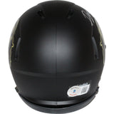 Dylan Edwards Signed Colorado Buffaloes Black Mini Helmet BAS 42740