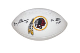 Doug Williams Signed Redskins Logo Football SB MVP Beckett 42820