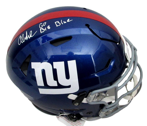 Abdul Carter Signed/Insc Full Size SpeedFlex Helmet NY Giants BAS/Beckett 196741