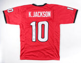 Kearis Jackson Signed Georgia Bulldogs Jersey (JSA COA) Tennessee Titans W.R.