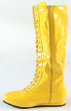 Ric Flair Signed Yellow Wrestling Boot (PSA) WWE 16xWorld Champion / N.W.A. HOF