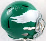 Randall Cunningham Autographed F/S Eagles 74-95 Speed Helmet-Beckett W Hologram