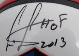 Cris Carter HOF Signed/Inscribed Hall of Fame Mini Football Helmet JSA 213100