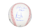 Sandlot Signed OML Baseball Tom Guiry Patrick Renna (HAM) +6 Sigs BAS 40823
