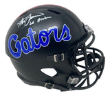 Steve Spurrier Signed Florida FS Black Speed Replica Helmet 66 Heisman BAS