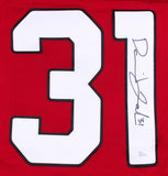 David Johnson Signed Cardinals Jersey (JSA) Arizona's Pro Bowl Running Back
