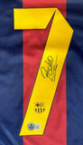 Pedro Signed Barcelona Nike Soccer Jersey BAS 57315