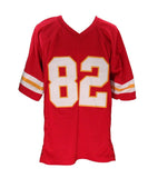 Dante Hall Signed/Auto Red "Joystick" Custom Football Jersey Chiefs JSA 193587