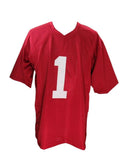 Nick Saban Alabama Autographed Football Jersey PSA/DNA 192672