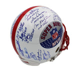 Multi-Signed NFL Proline Super Bowl MVP Helmet With 37 Signatures w- MVP Insc