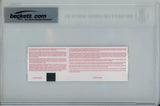 Lukas Reichel Signed Chicago Blackhawks 1/8/23 1st NHL Goal Ticket Beckett 57193
