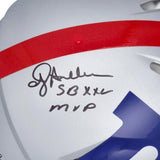 Phil Simms Eli Manning & Otis Anderson Giants Signed AMP Authentic Helmet w/Insc