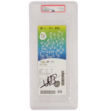 Usain Bolt Signed 2016 Rio Olympics Ticket August 18 - PSA Authentic
