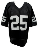Tre'von Moehrig Signed/Auto Black Oakland Raiders Football Jersey JSA 208149
