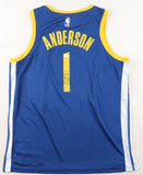 Kyle Anderson Signed Golden State Warriors Jersey (JSA COA) 2014 1st Round Pick