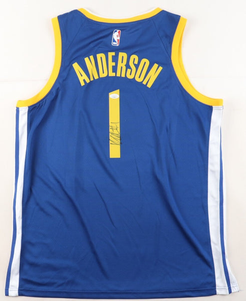 Kyle Anderson Signed Golden State Warriors Jersey (JSA COA) 2014 1st Round Pick