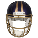 Ed Reed Autographed Ravens 2024 Alternate Authentic Speed Helmet Beckett