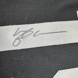 Framed Signed Michael Crabtree 35x39 Oakland Black Jersey JSA COA