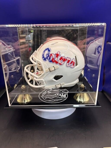 florida gators mini football helmet Riddell 2015 White Speed this collectible Mini Speed football helmet is made specifically for fans of the Florida Gators Florida Gators College Football Collectible