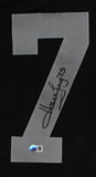 Howie Long Autographed Black Pro Style Jersey - Beckett W Hologram *Black