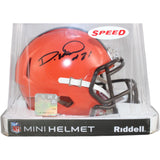 Denzel Ward Autographed/Signed Cleveland Browns 2020 Mini Helmet JSA 53097