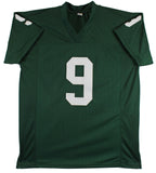Sonny Jurgensen "HOF 83" Authentic Signed Green Throwback Jersey BAS Witnessed