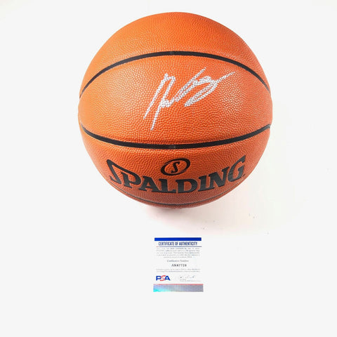 MIKEY WILLIAMS Signed Basketball PSA/DNA Autographed
