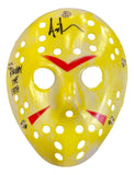 Ari Lehman Signed Jason Vorhees Yellow Costume Mask Friday The 13th JSA