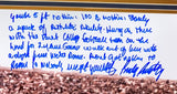 Rudy Ruettiger Signed Framed 16x20 Notre Dame Photo 5 Foot Nothin Quote BAS