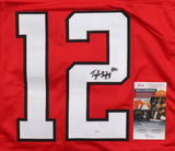 Tyler Shough Signed Texas Tech Red Raiders Jersey (JSA COA) Saints Quarterback