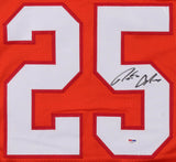 Peyton Barber Signed Buccaneers Throwback Orange Creamsicle Jersey (PSA COA)