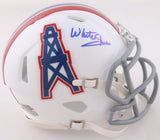 Billy "White Shoes" Johnson Signed Houston Oilers Speed Mini Helmet (JSA) WR/ KR