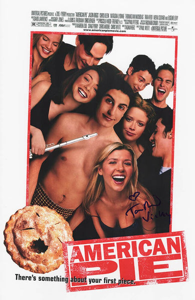 Tara Reid Signed American Pie 11x17 Movie Poster w/Vicky - (SCHWARTZ SPORTS COA)