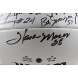 Red Miller Morton +13 Signed Denver Broncos 1977 Team Football Beckett 55438