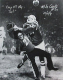 Mike Curtis Signed & Insc "Keep of My Turf" 16x20 Photo Colts JSA 213420