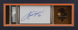 Walter Payton Signed 32x36 Custom Framed Cut Display w/Jersey & Bears Pin / PSA