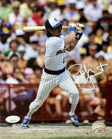 Brewers ROBIN YOUNT Signed 8x10 AUTO Photo #14 AUTO ~ HOF '99 ~ MVP '82 & '89