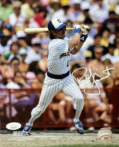 Brewers ROBIN YOUNT Signed 8x10 AUTO Photo #14 AUTO ~ HOF '99 ~ MVP '82 & '89