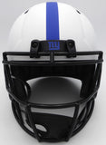 Daniel Jones Autographed Giants Alternate White Full Size Speed Helmet Giants Be