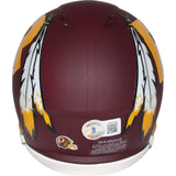 Joe Theismann Signed Washington Redskins AMP Mini Helmet Beckett 43013