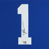 Malik Nabers Autographed NY Giants Royal Nike Vapor F.U.S.E. Jersey Fanatics