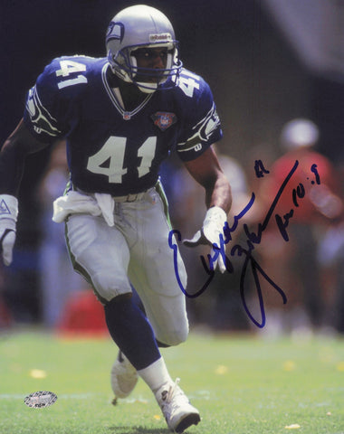 Eugene Robinson Autographed Signed 8x10 Photo Seattle Seahawks MCS Holo #63529