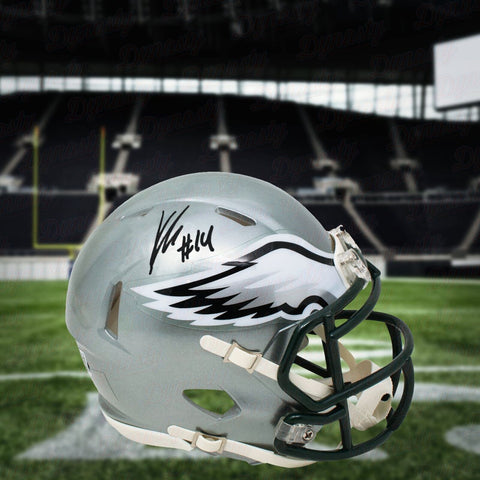 Kenneth Gainwell Philadelphia Eagles Autographed Signed Flash Mini-Helmet JSA