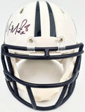 MARCUS MARIOTA AUTOGRAPHED TENNESSEE TITANS SPEED MINI HELMET BECKETT BAS 132507
