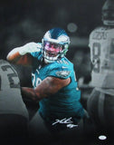 Jalen Carter Autographed 16x20 Photo Philadelphia Eagles JSA 183385