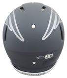 Patriots Rob Gronkowski Signed Slate Full Size Speed Proline Helmet BAS Witness