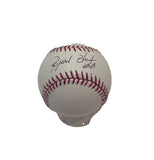 Rafael Betancourt Autographed Official Rawlings Baseball -- Cleveland Indians COA